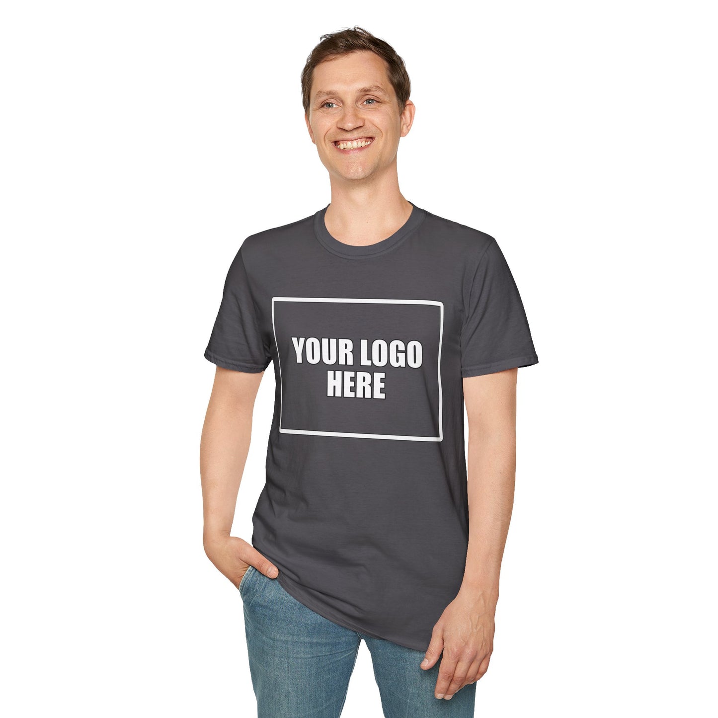 Full Front Logo Work T-Shirt
