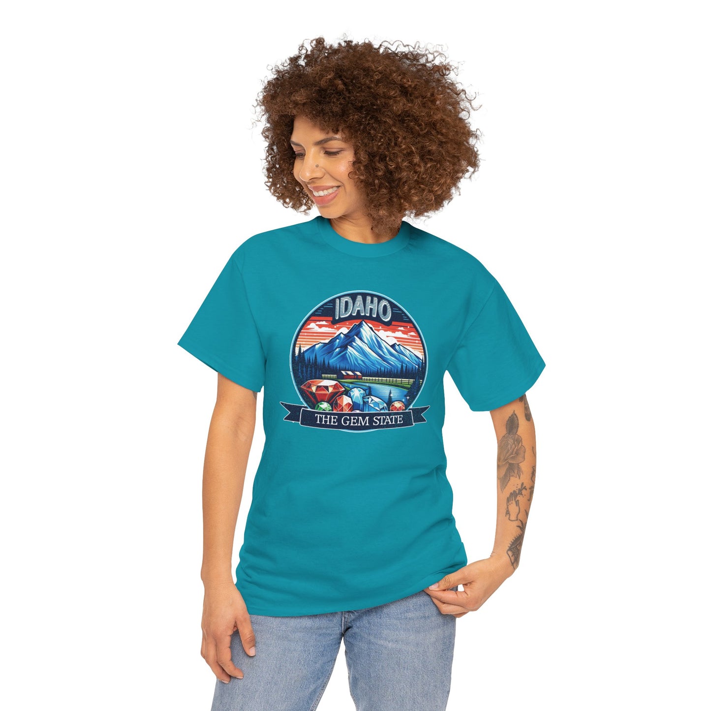 Idaho The Gem State Graphic Tee