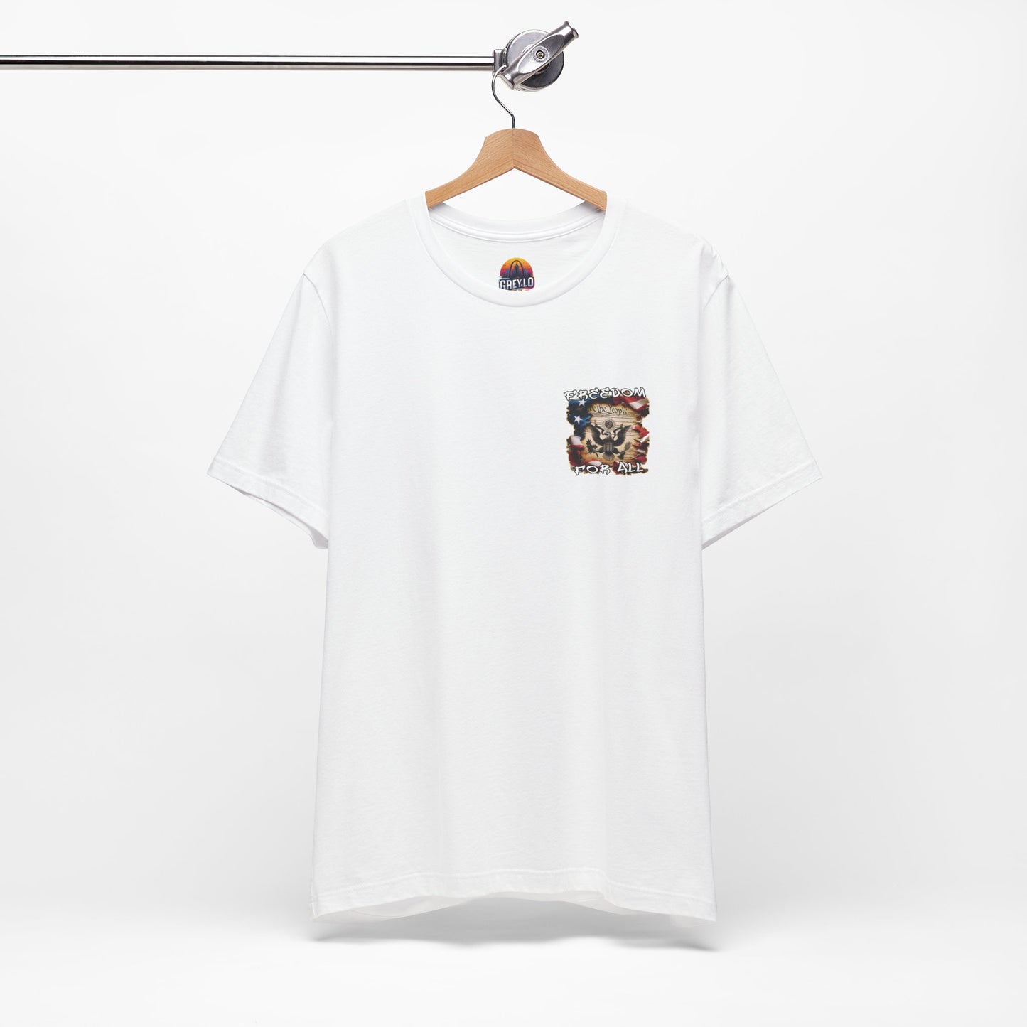 Freedom For All Unisex Tee - Bella Canvas Front & Back Print