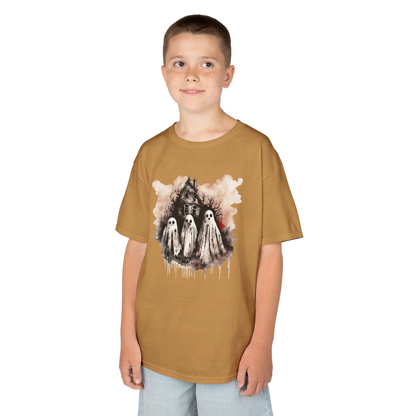 Kids- Haunted House Graphic Tee