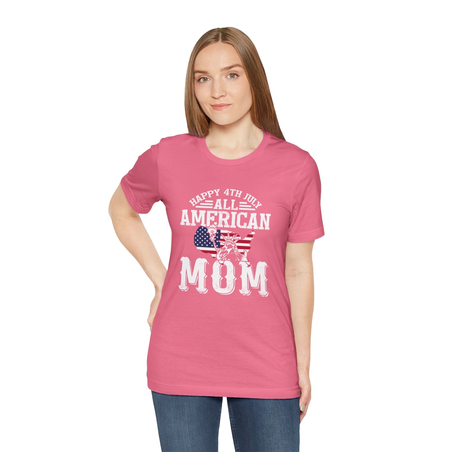 All American Mom 4th of July Tee