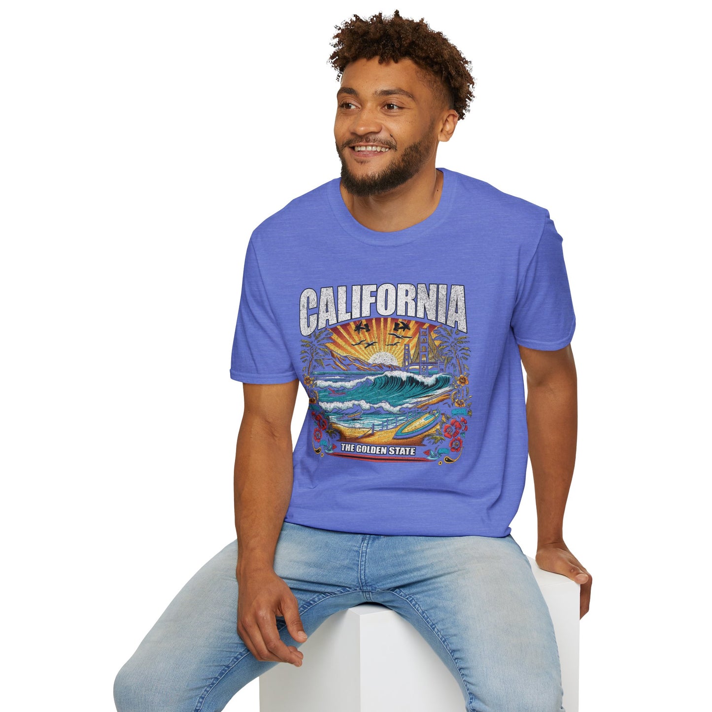 California The Golden State Graphic Tee