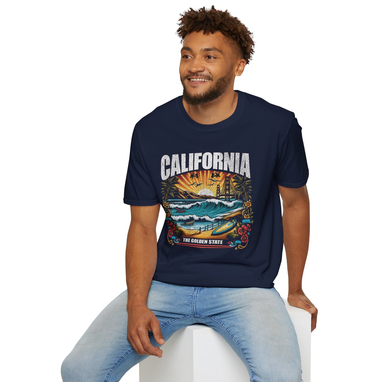 California The Golden State Graphic Tee