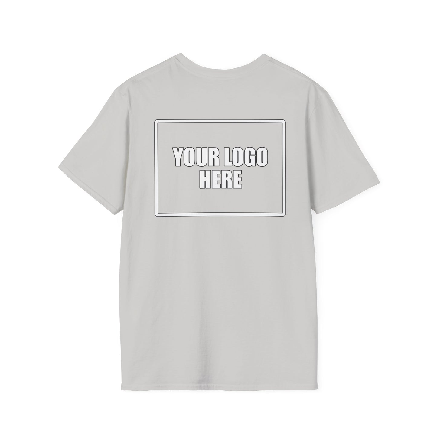 Front and Back Logo Work Shirt