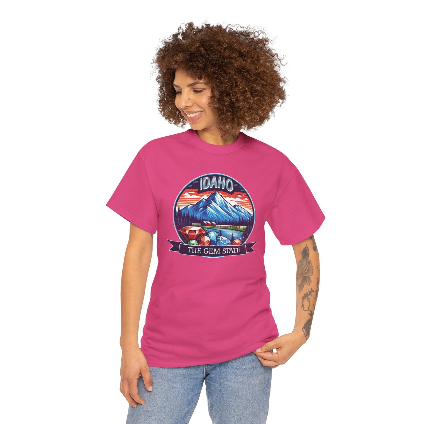 Idaho The Gem State Graphic Tee