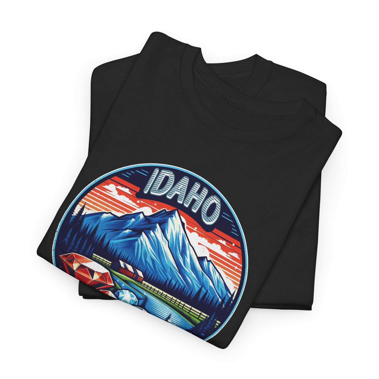 Idaho The Gem State Graphic Tee