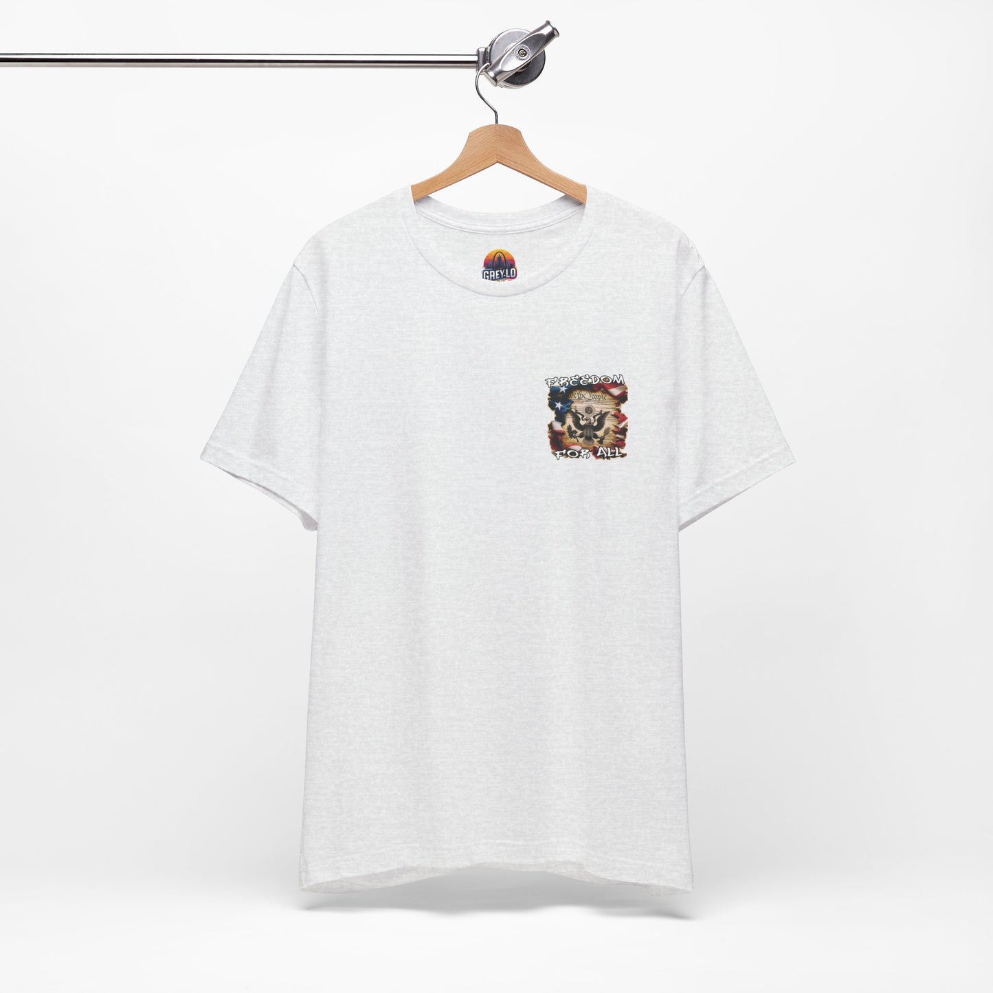 Freedom For All Unisex Tee - Bella Canvas Front & Back Print