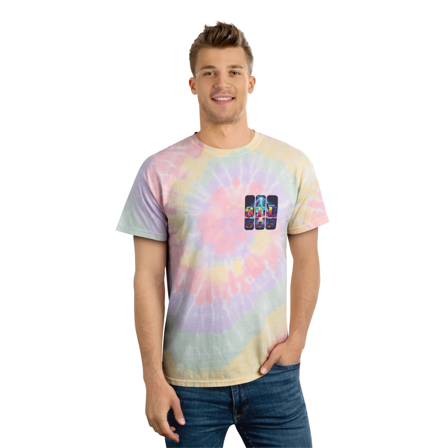 STL Tie-Dye Tee, Spiral