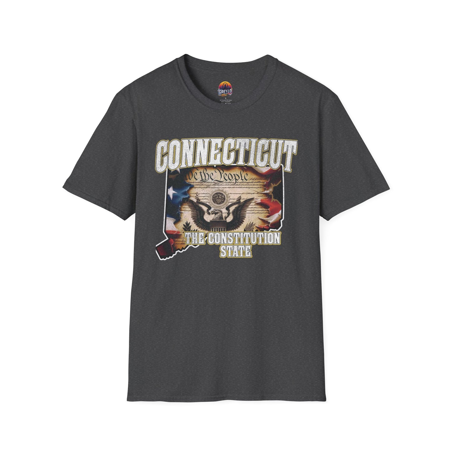 Connecticut The Constitution State Unisex Soft style T-Shirt