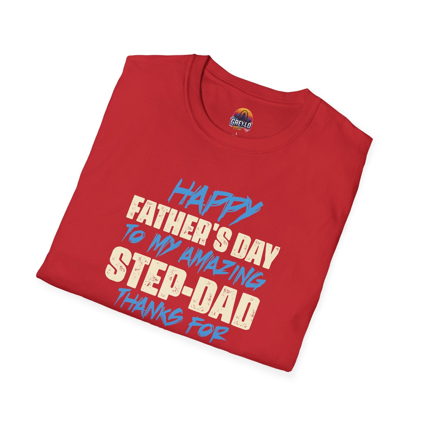 Step Dad Father's Day Unisex T-Shirt Printify