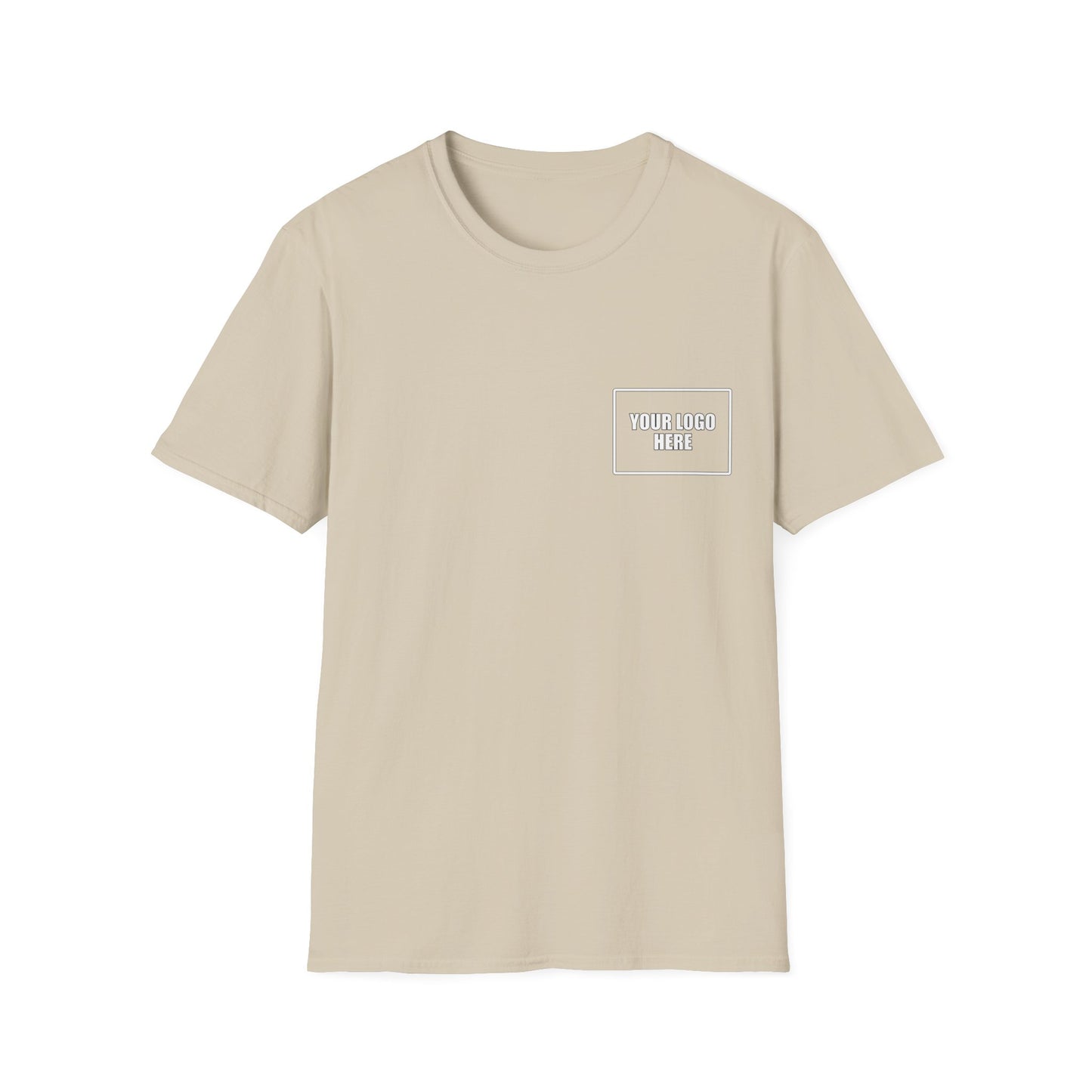 Front and Back Logo Work Shirt