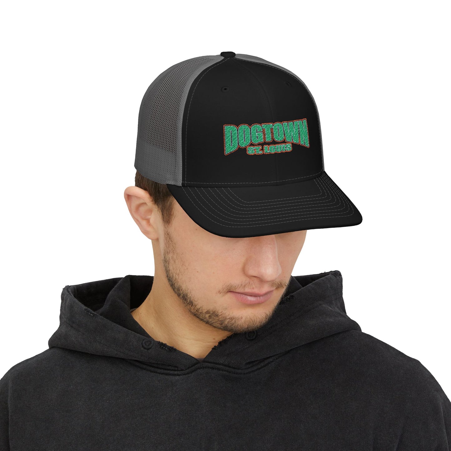 Dogtown Snapback Trucker Cap (Embroidery)