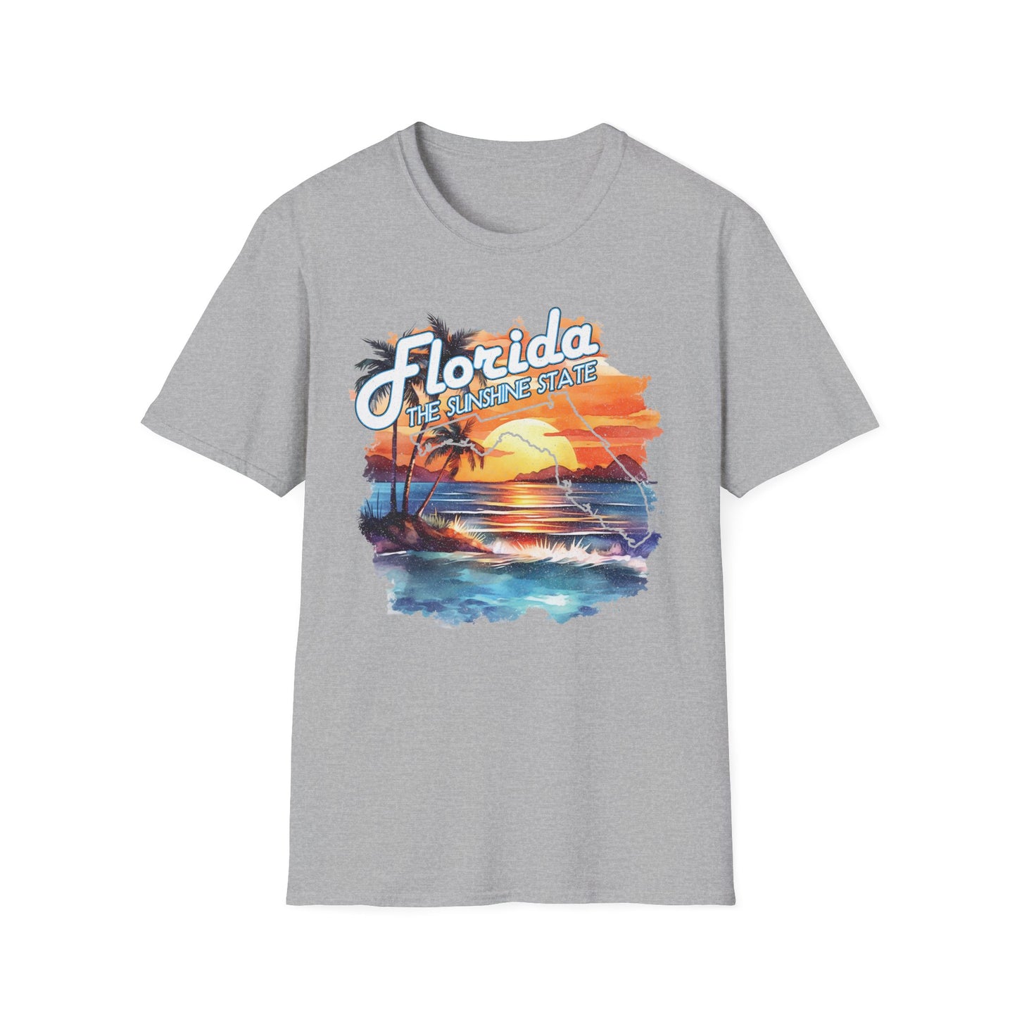 Florida Sunshine State T-Shirt - Unisex Softstyle