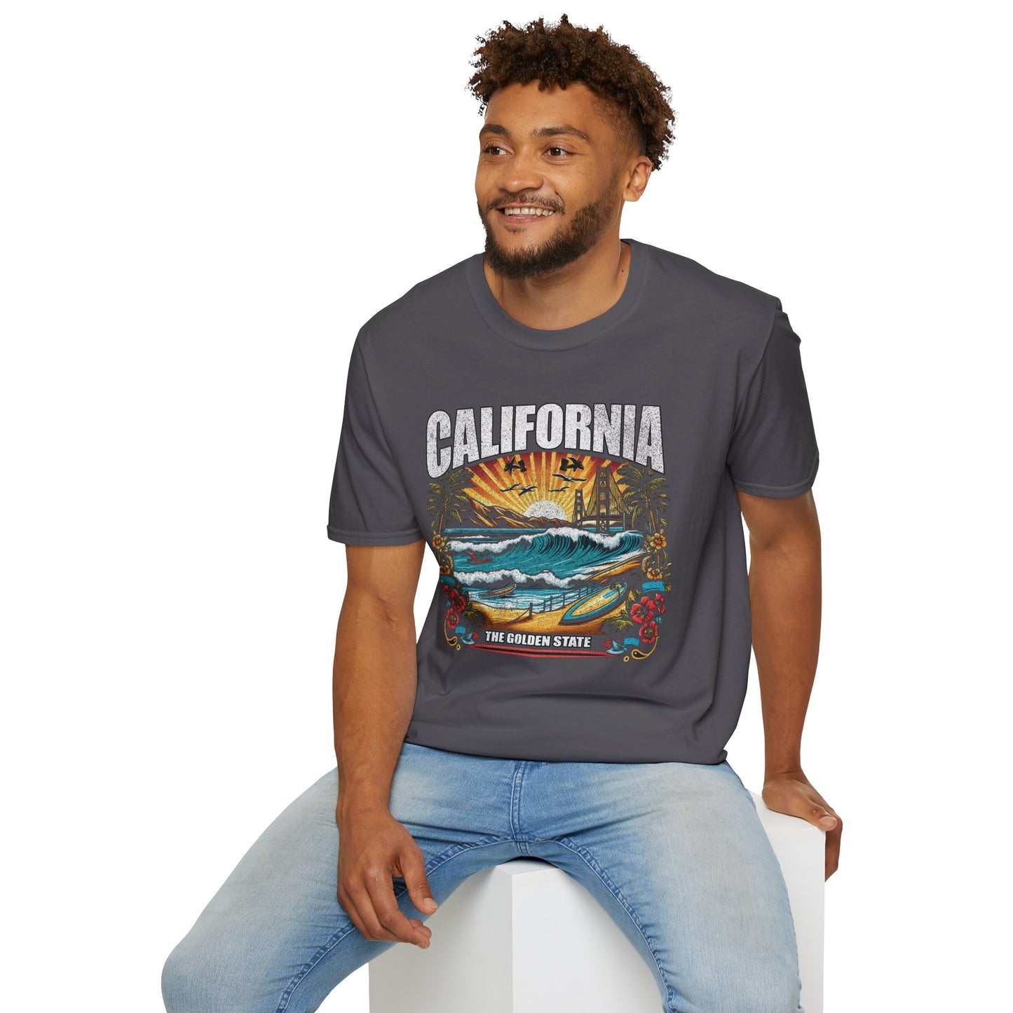 California The Golden State Graphic Tee