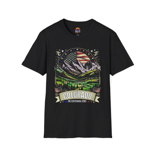 Colorado The Centennial State Graphic Tee