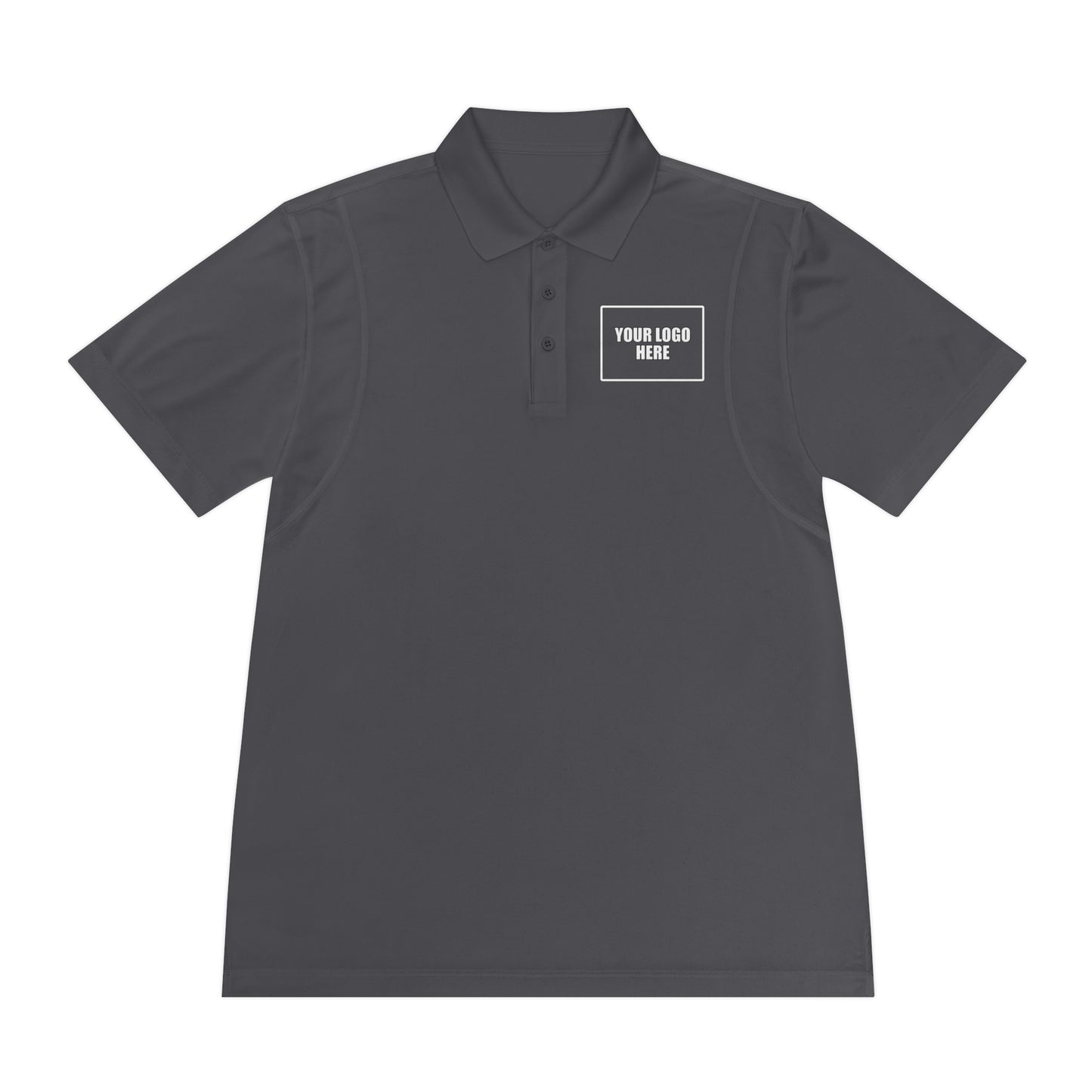 Customizable Sport Polo Work Shirt - Front & Back Logo Work Polo