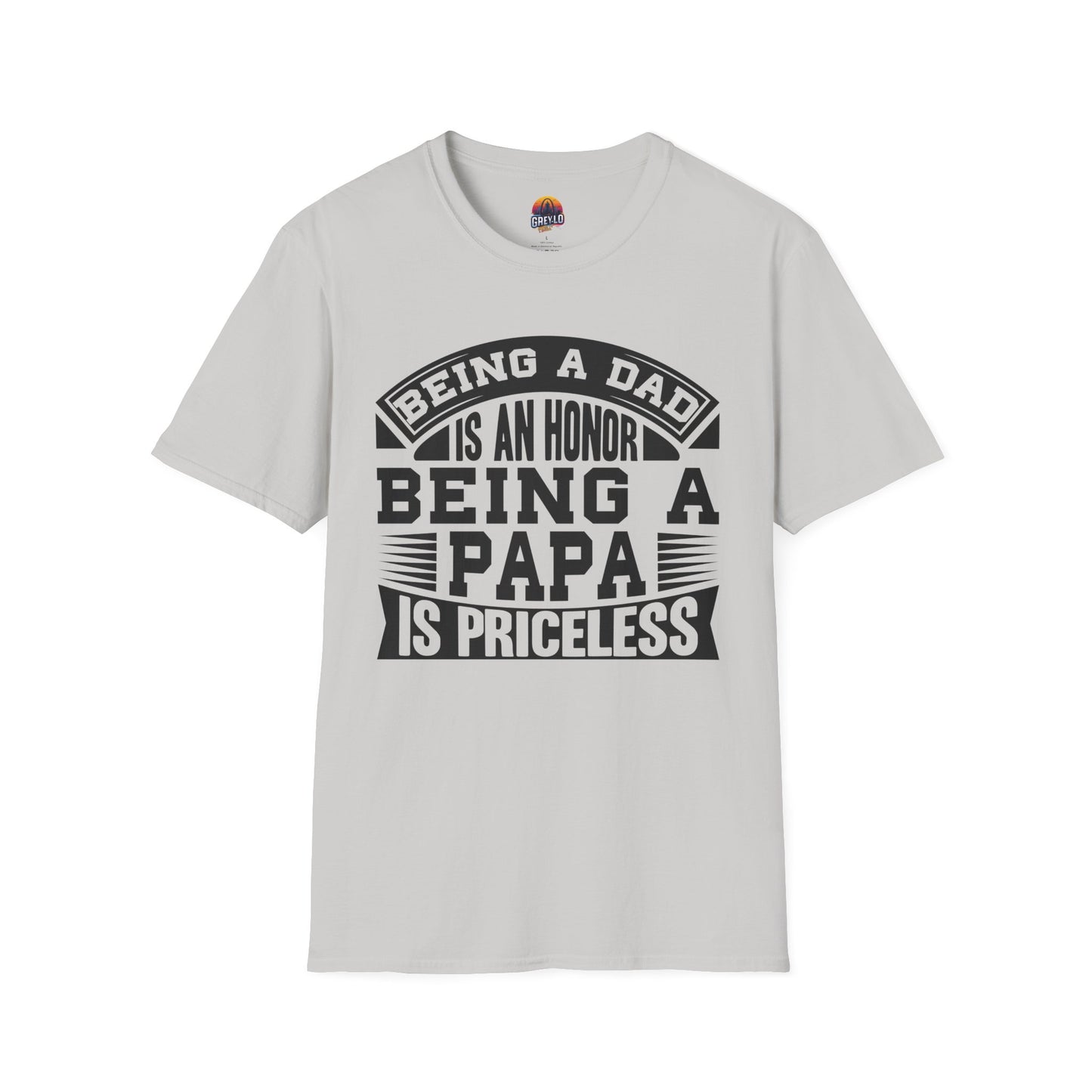 Priceless Papa TeeUnisex Softstyle T-Shirt