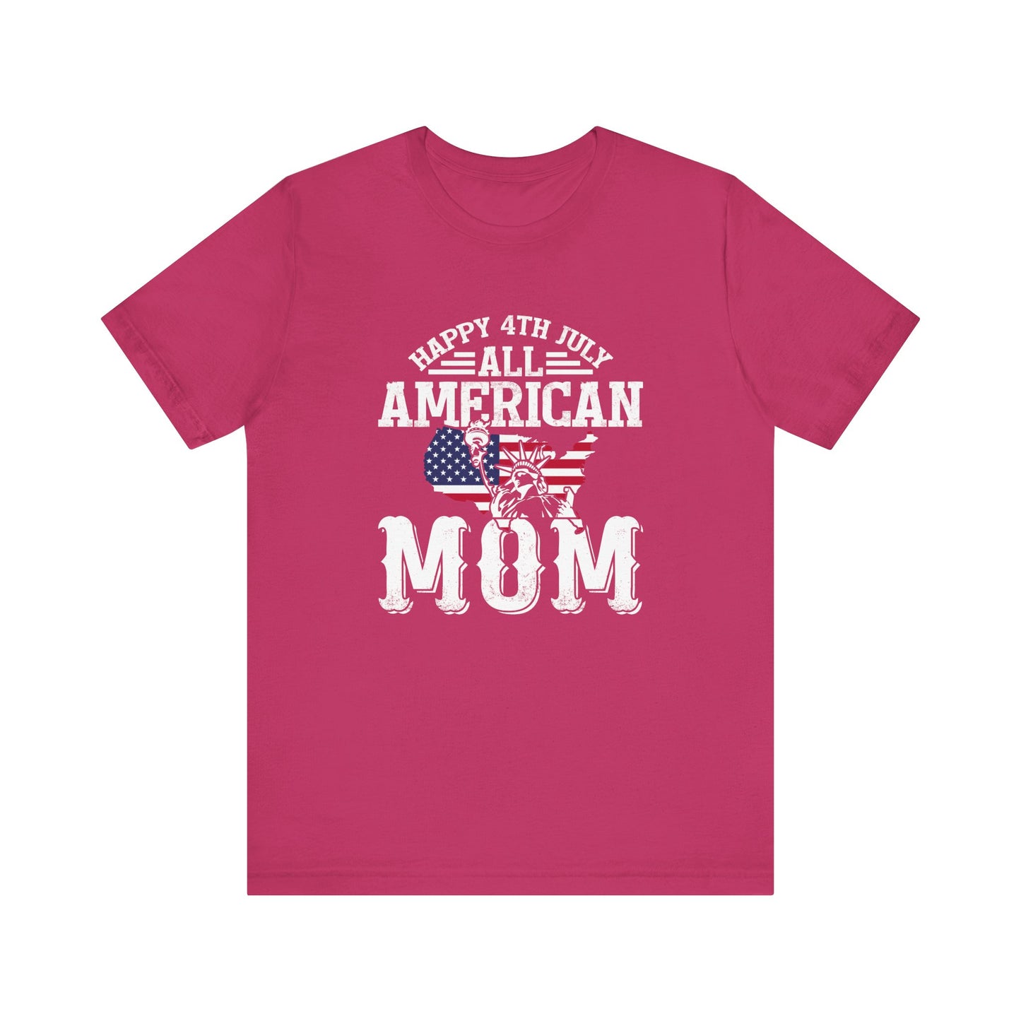 All American Mom 4th of July Tee