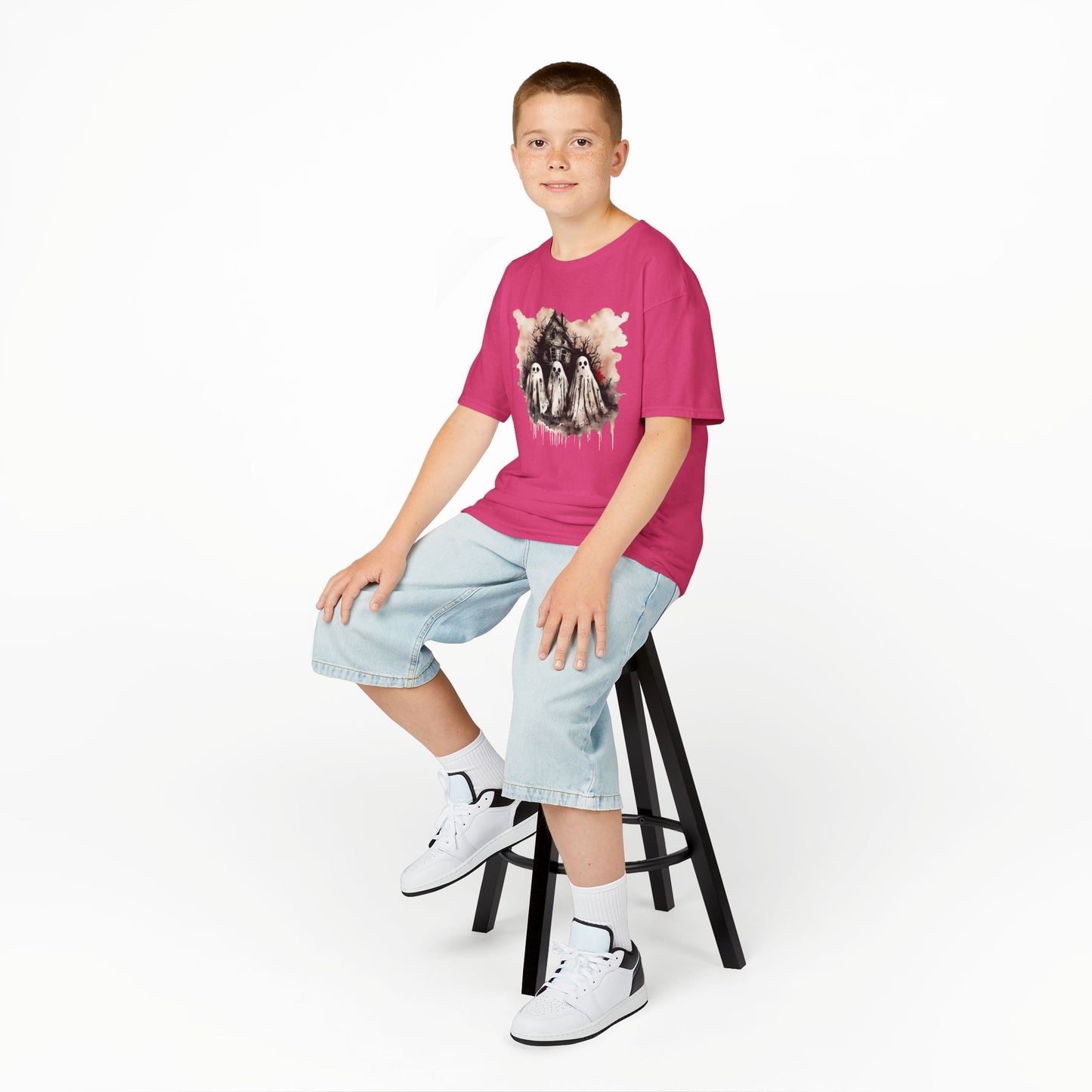 Kids- Haunted House Graphic Tee