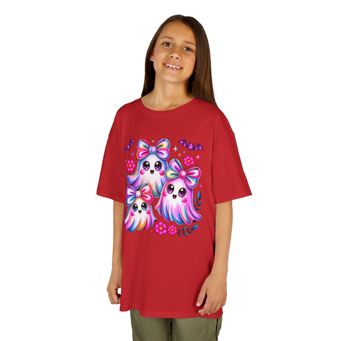 Kids Cute Colorful Ghost Tee