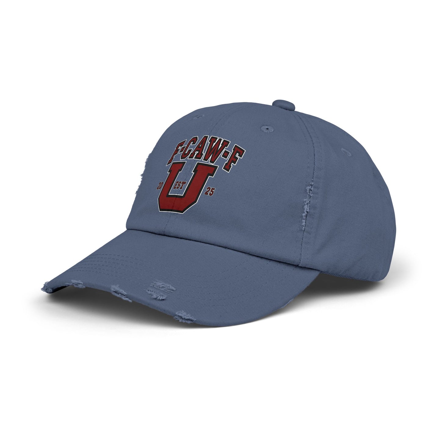 F-CAW-F U Distressed Cap