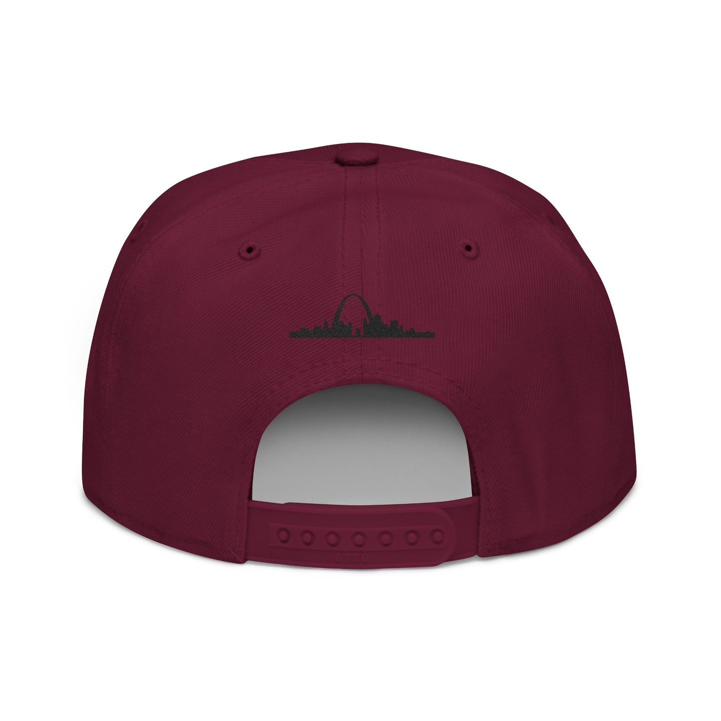 Embroidered Snapback-Full Front Saint Louis Logo Printify