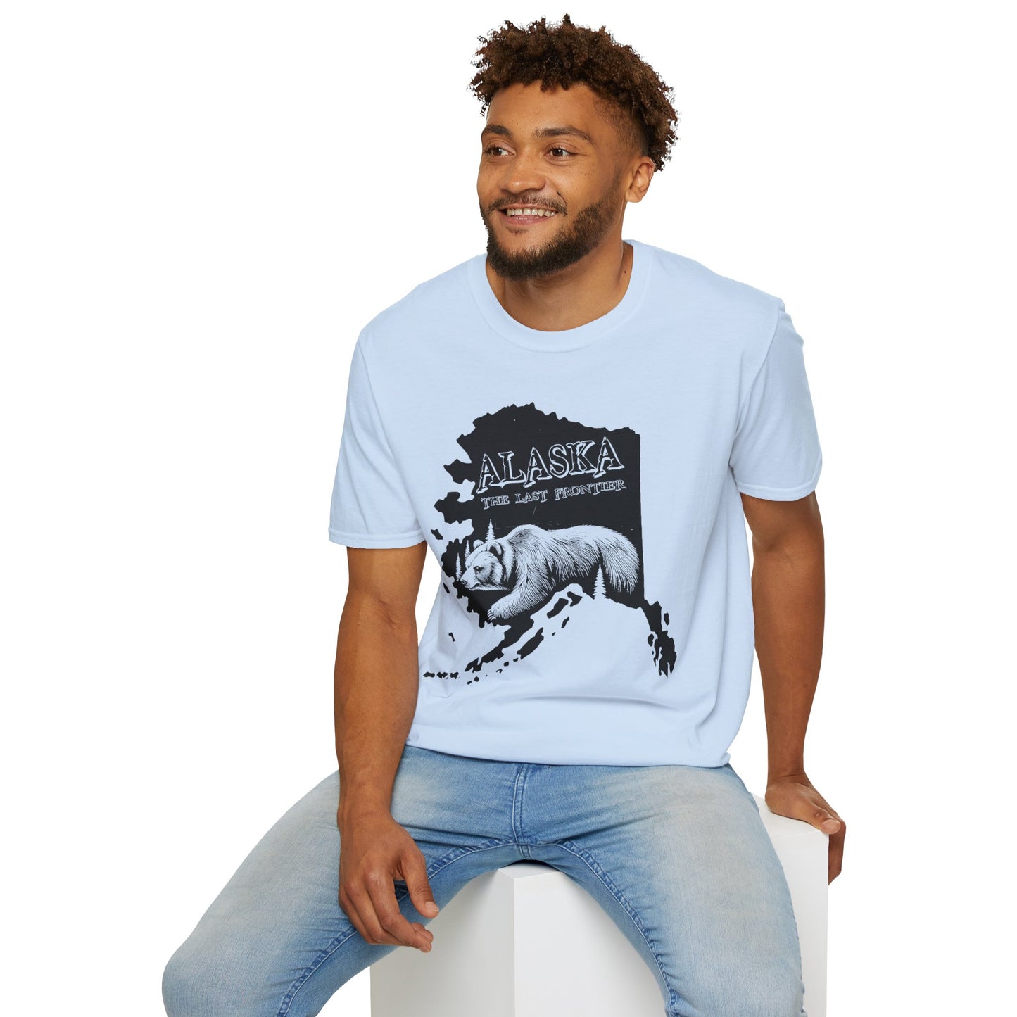 Alaska The Last Frontier Graphic Unisex Softstyle T-Shirt