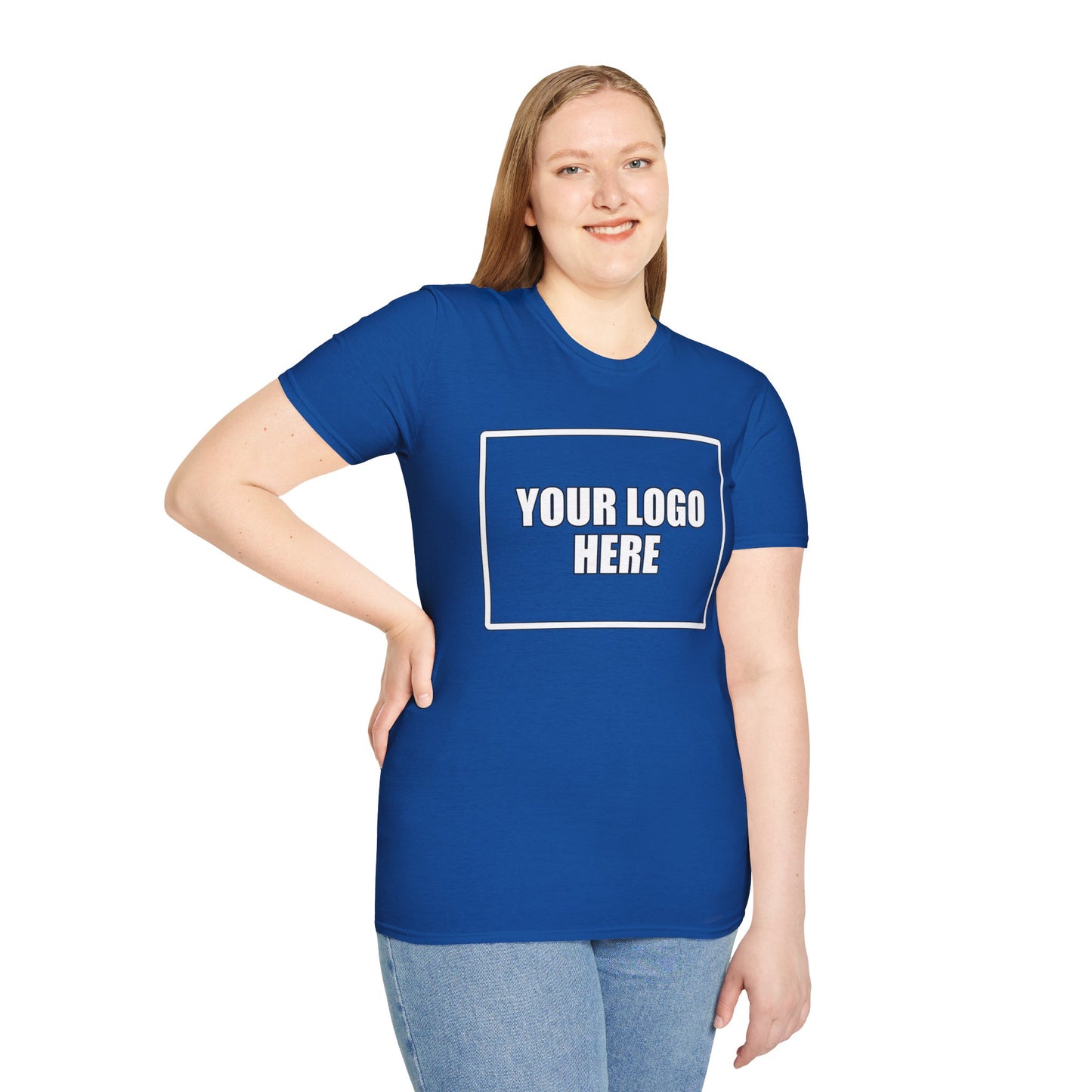 Full Front Logo Work T-Shirt