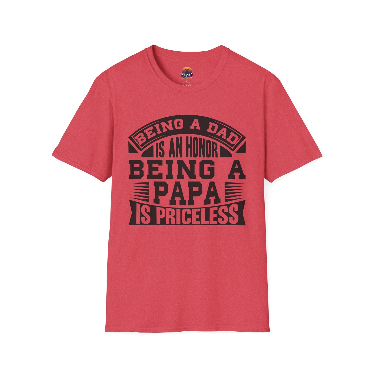 Priceless Papa TeeUnisex Softstyle T-Shirt