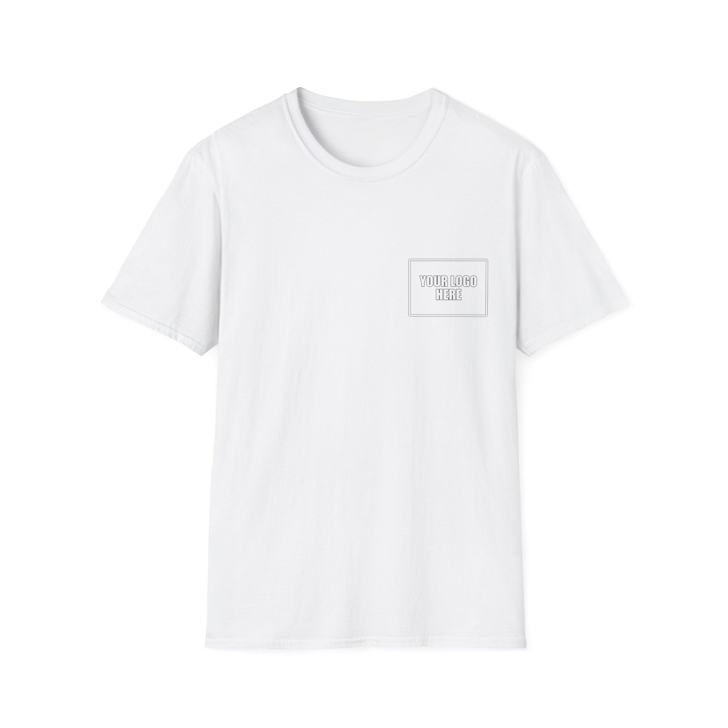 Front and Back Logo Work Shirt
