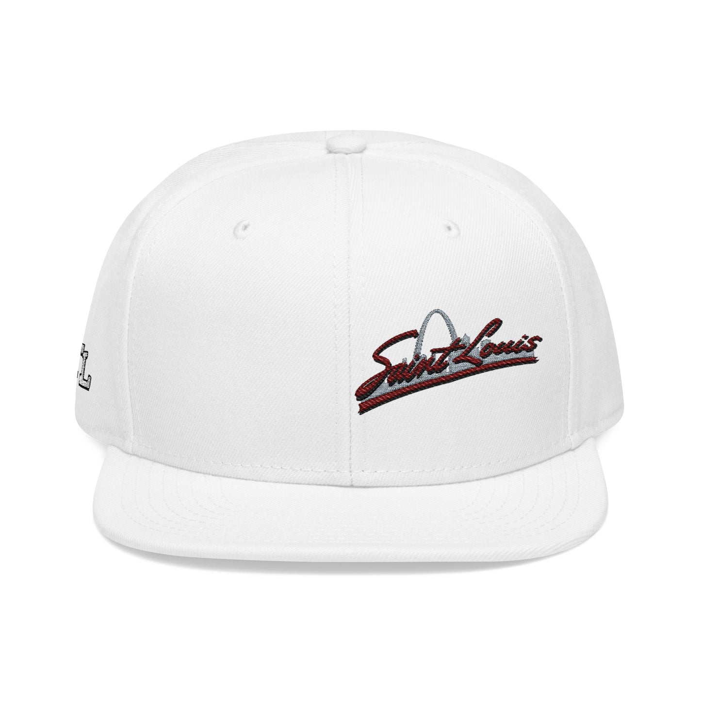 Embroidered Saint Louis Snapback Hat