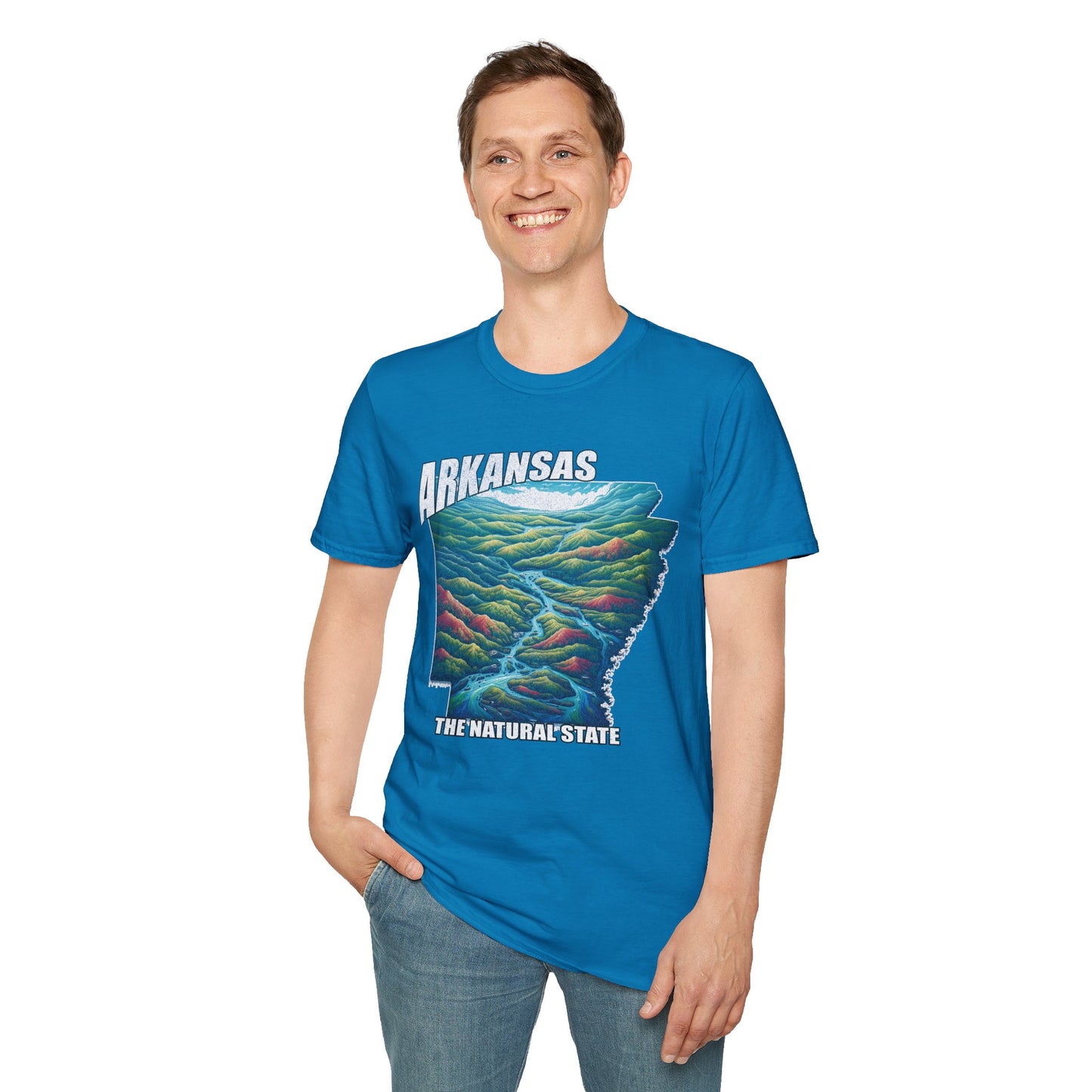 Arkansas The Natural State Graphic Tee