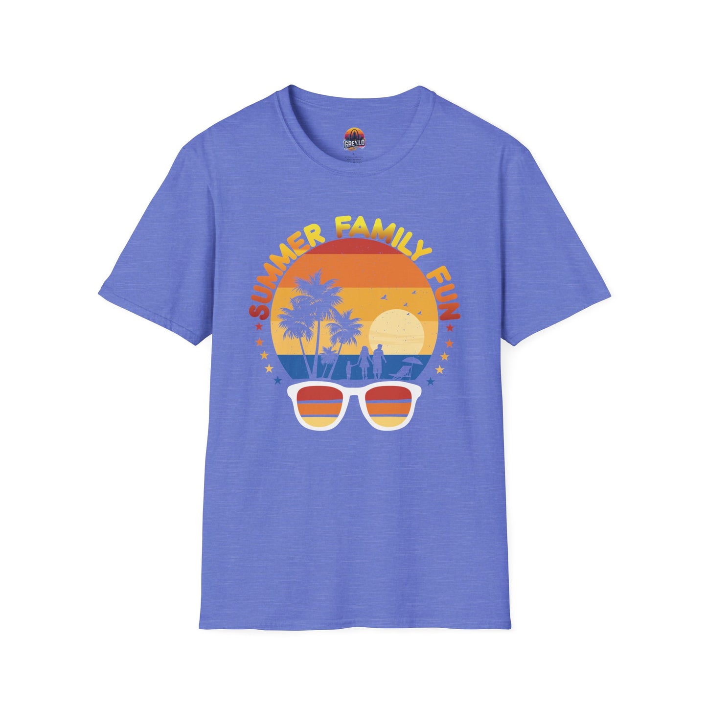 Summer Family Fun Graphic Tee Unisex Softstyle T-Shirt
