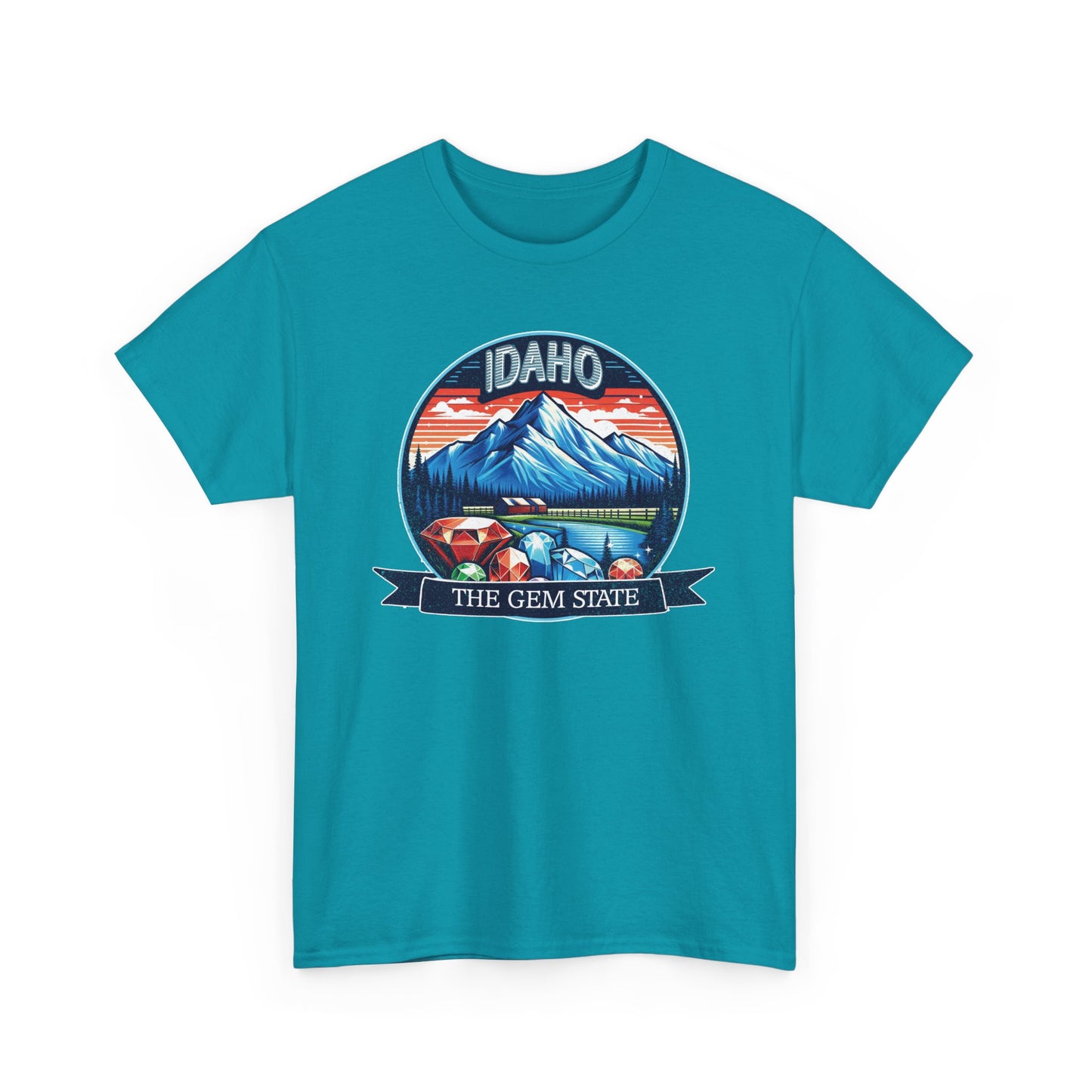 Idaho The Gem State Graphic Tee
