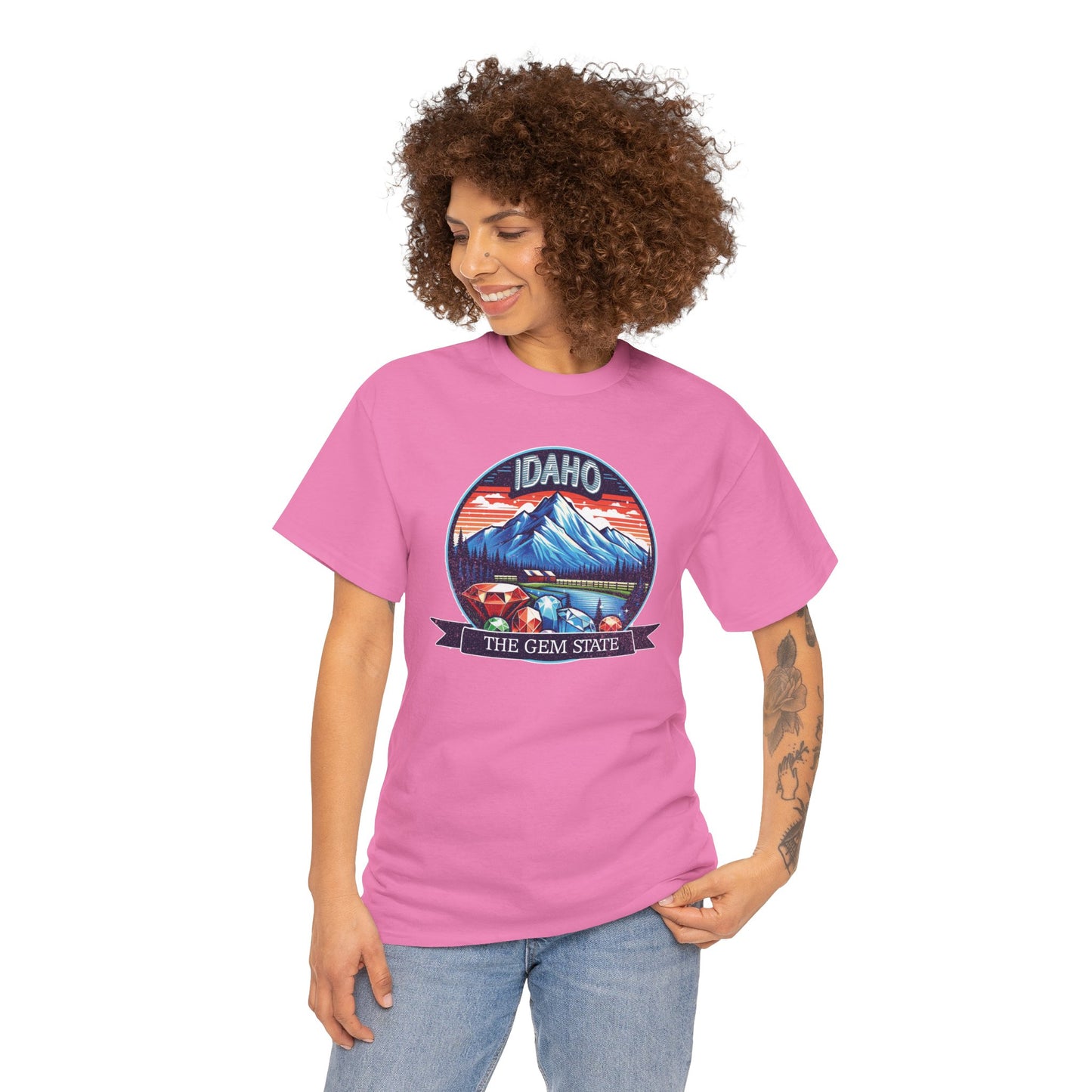 Idaho The Gem State Graphic Tee