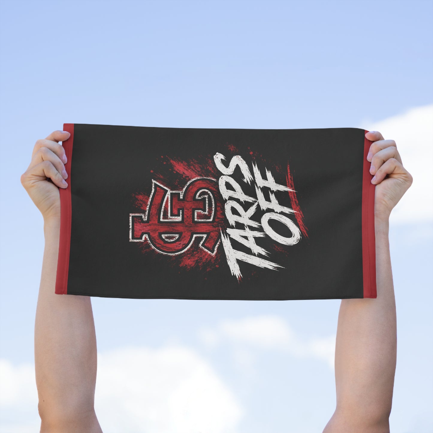St. Louis ‘Tarps Off’ Rally Towel — 11x18 Fan Towel (single sided print only)