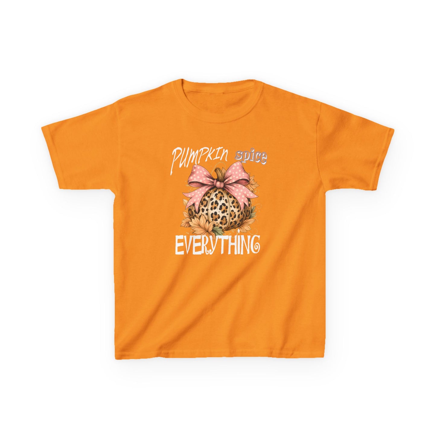 Kids Pumpkin Spice Everything Graphic Tee
