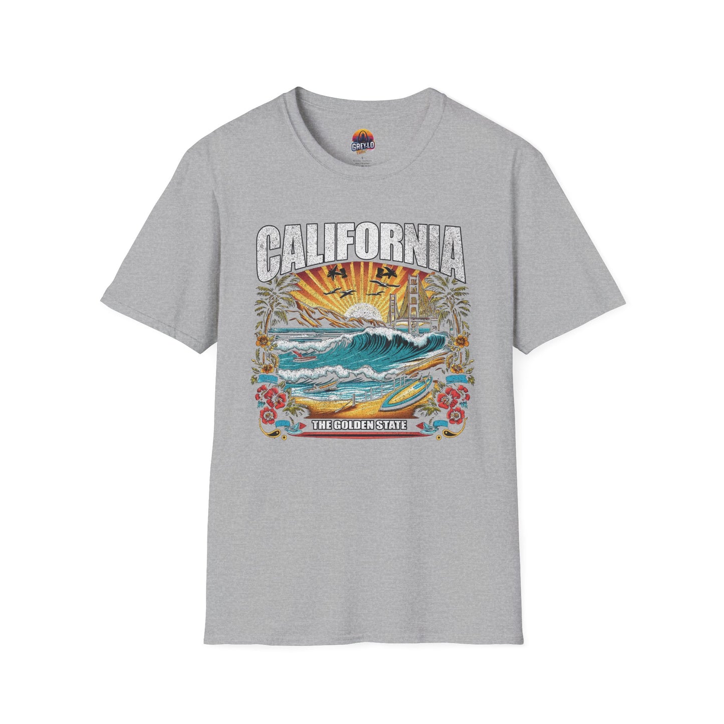 California The Golden State Graphic Tee