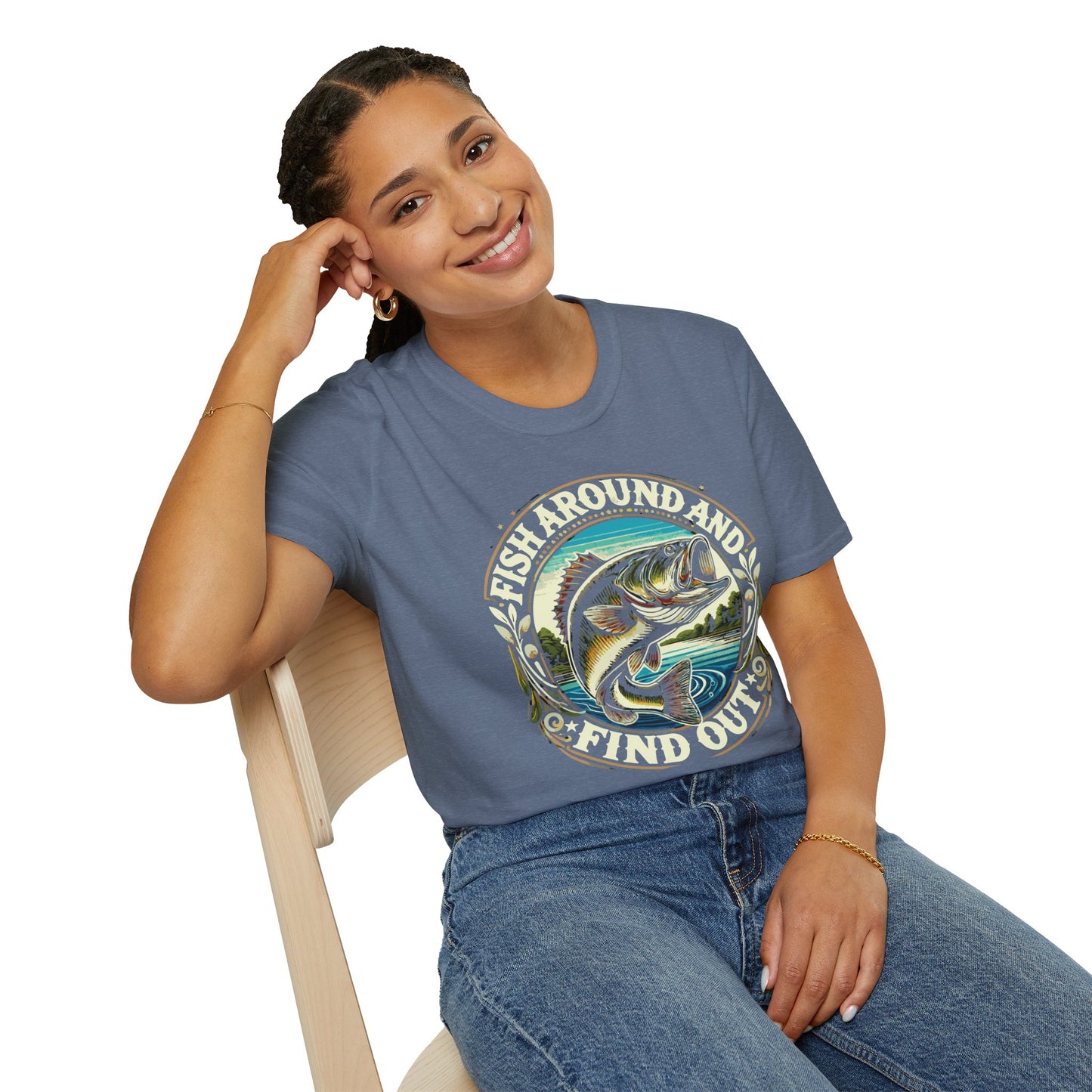 Fish Around And Find out Graphic Tee