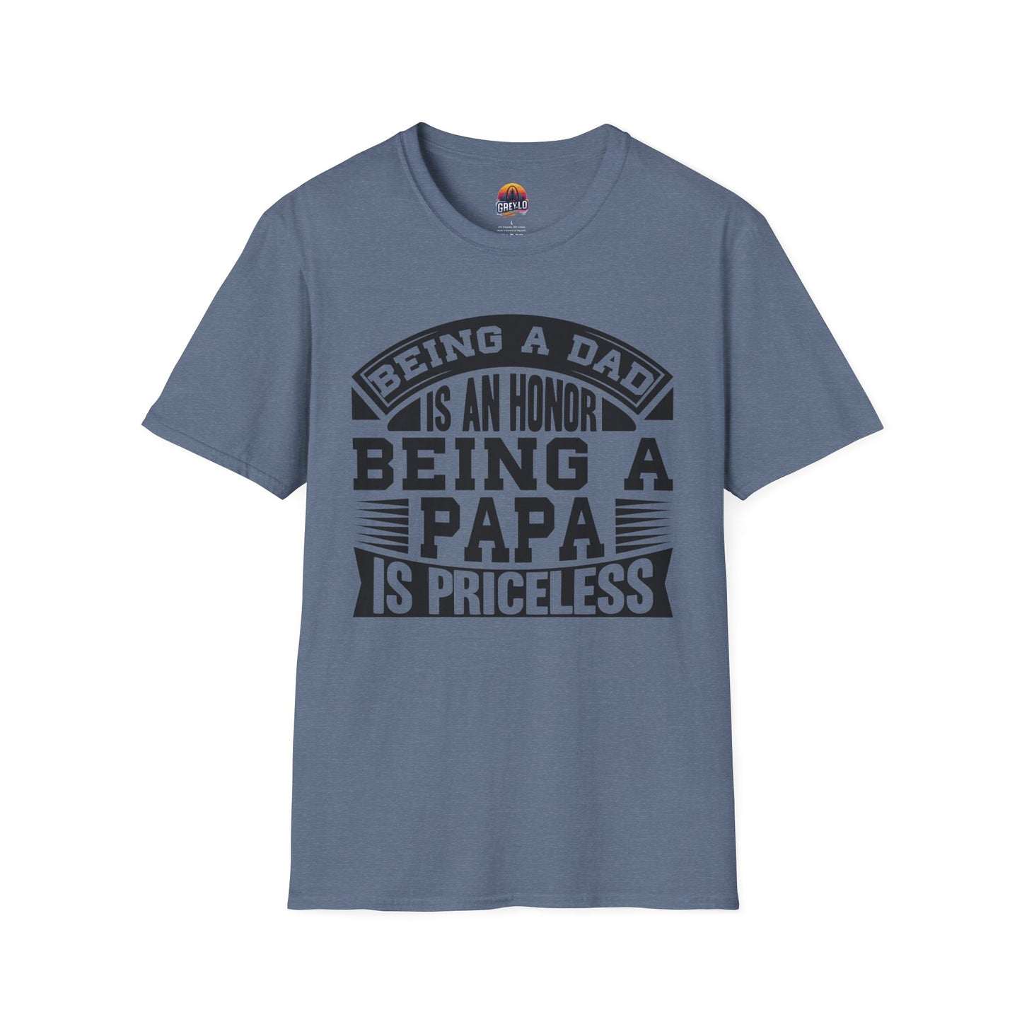Priceless Papa TeeUnisex Softstyle T-Shirt