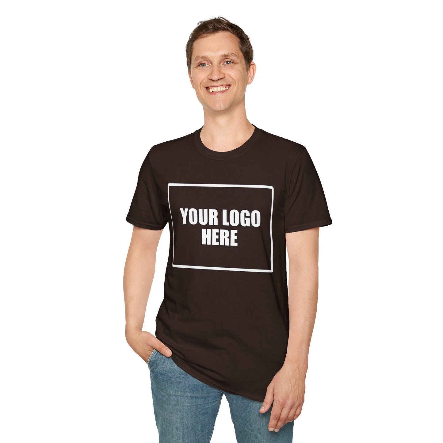 Full Front Logo Work T-Shirt