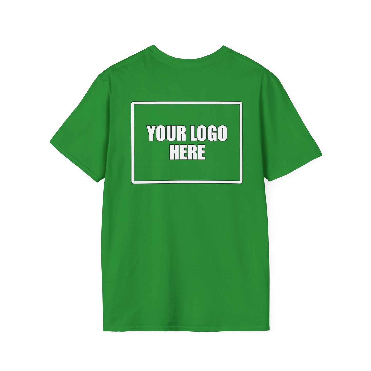 Front and Back Logo Work Shirt