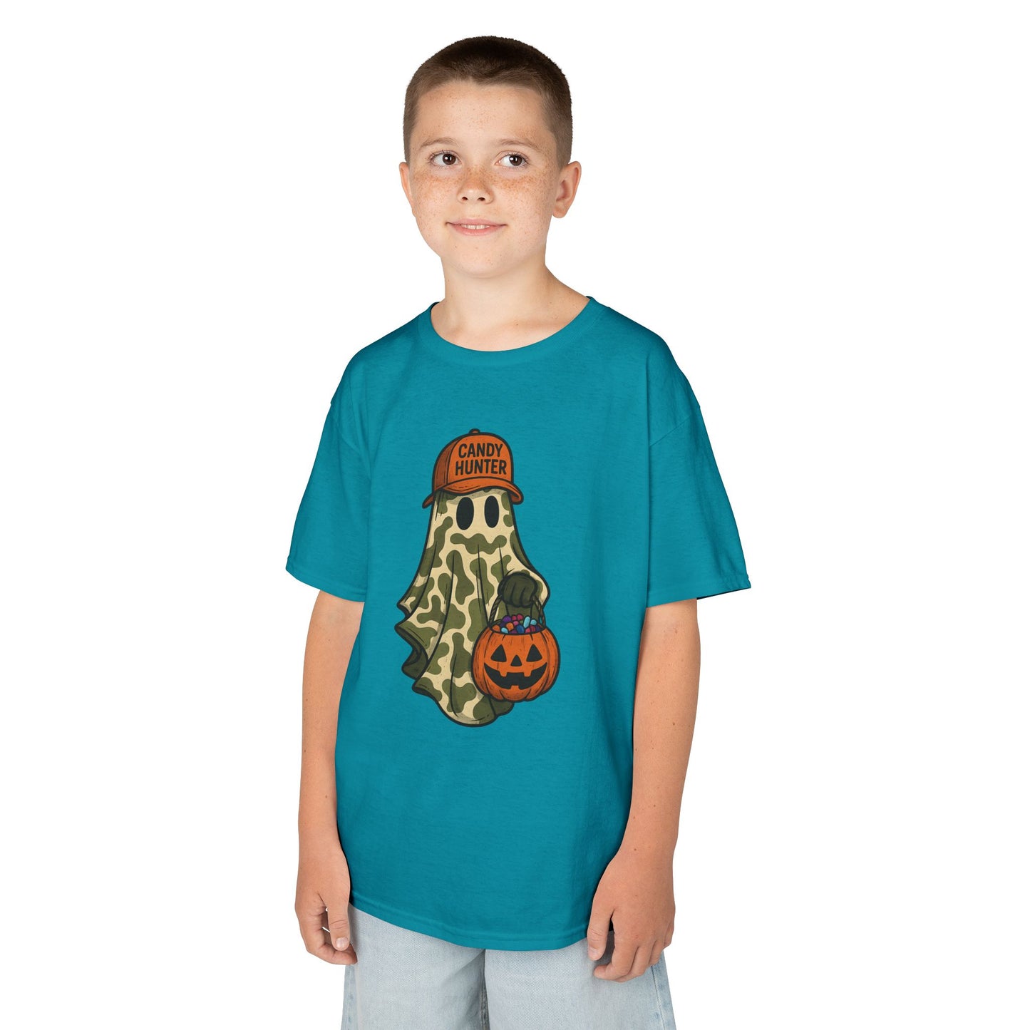 Kids Tee - Camo Ghost Graphic