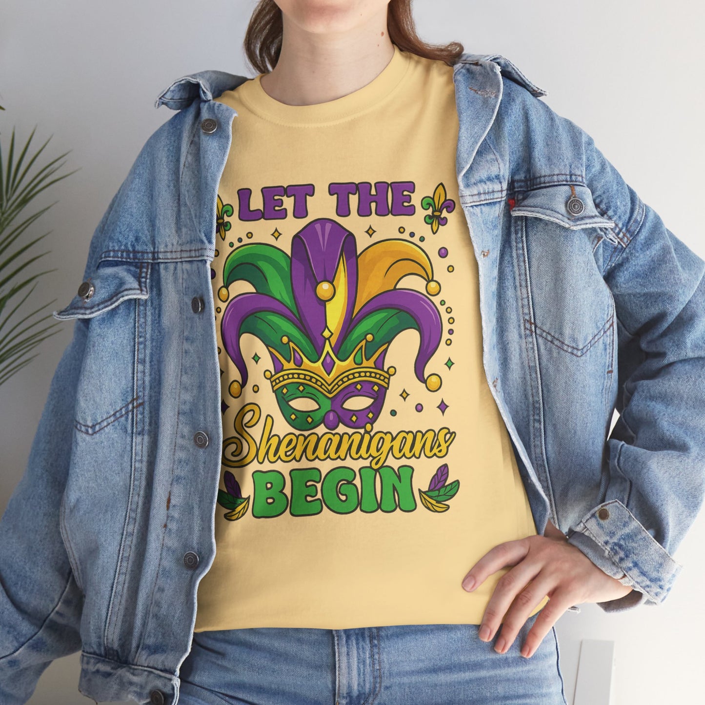 Mardi Gras 'Let The Shenanigans Begin' T-Shirt