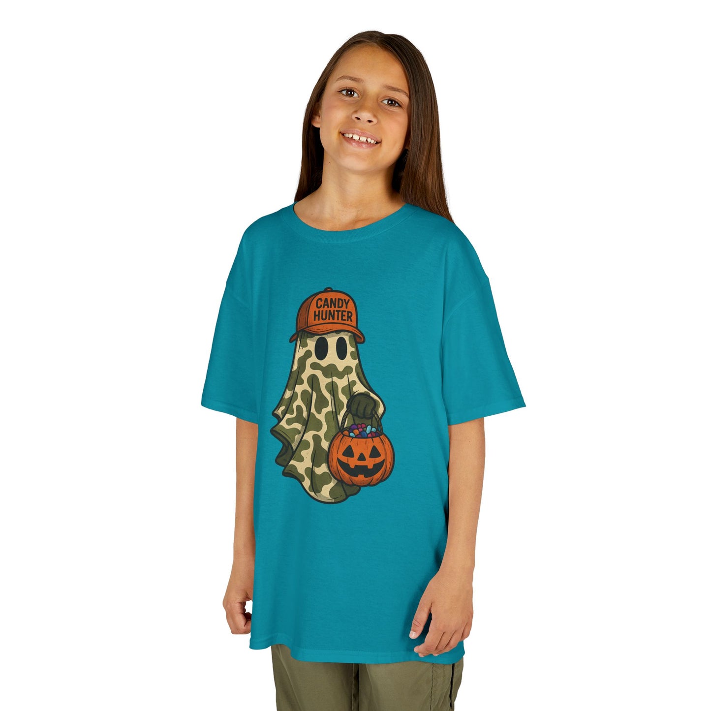 Kids Tee - Camo Ghost Graphic