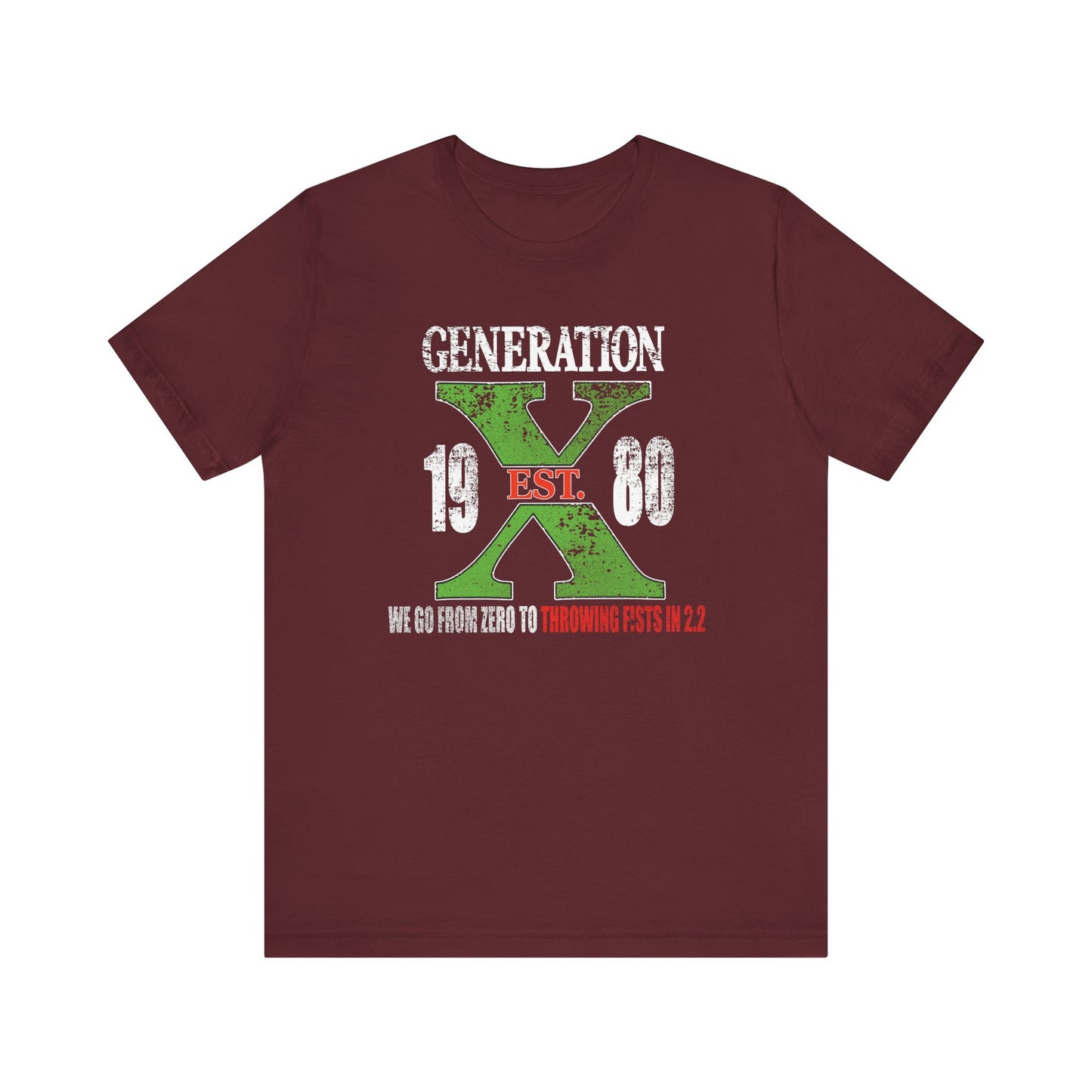 Generation X 1980 Unisex Tee