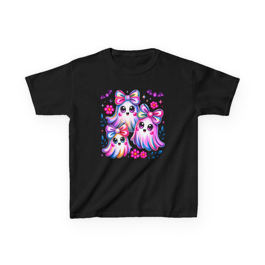 Kids Cute Colorful Ghost Tee