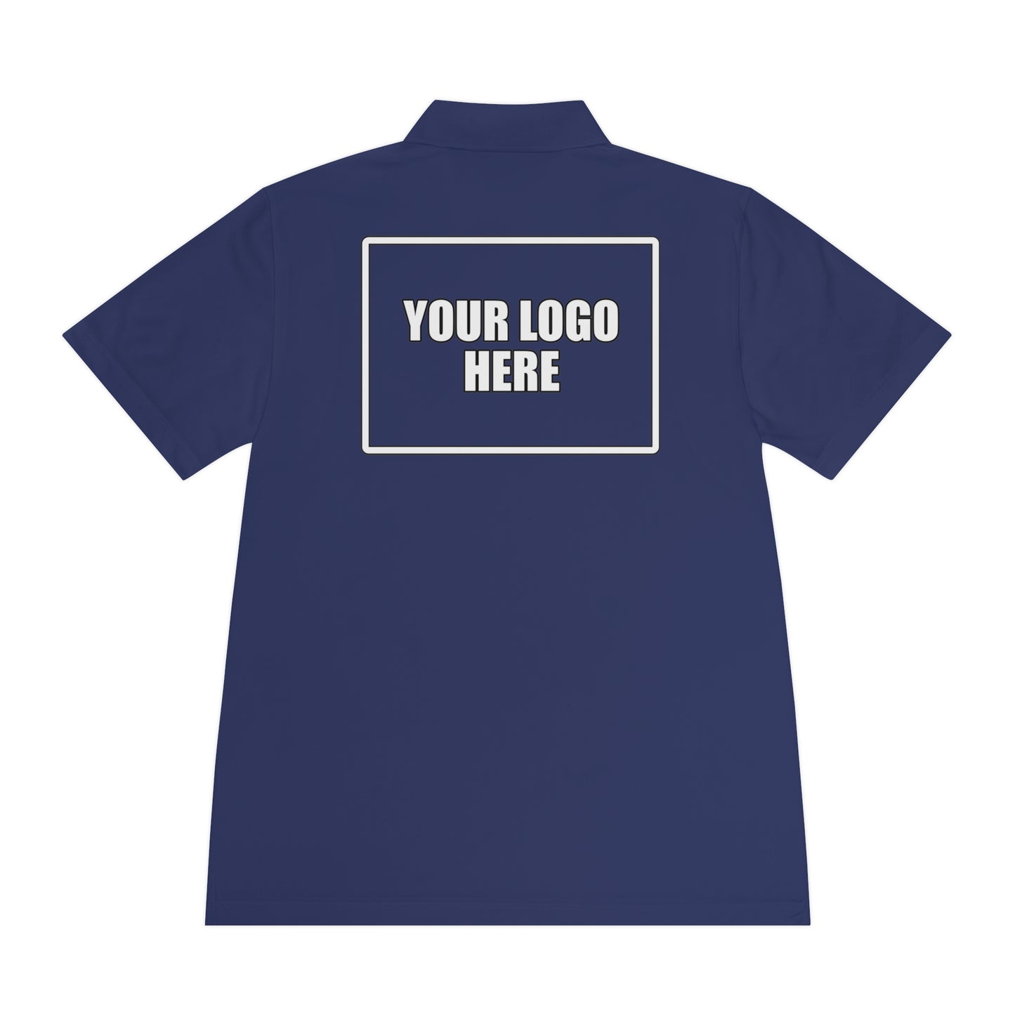 Customizable Sport Polo Work Shirt - Front & Back Logo Work Polo