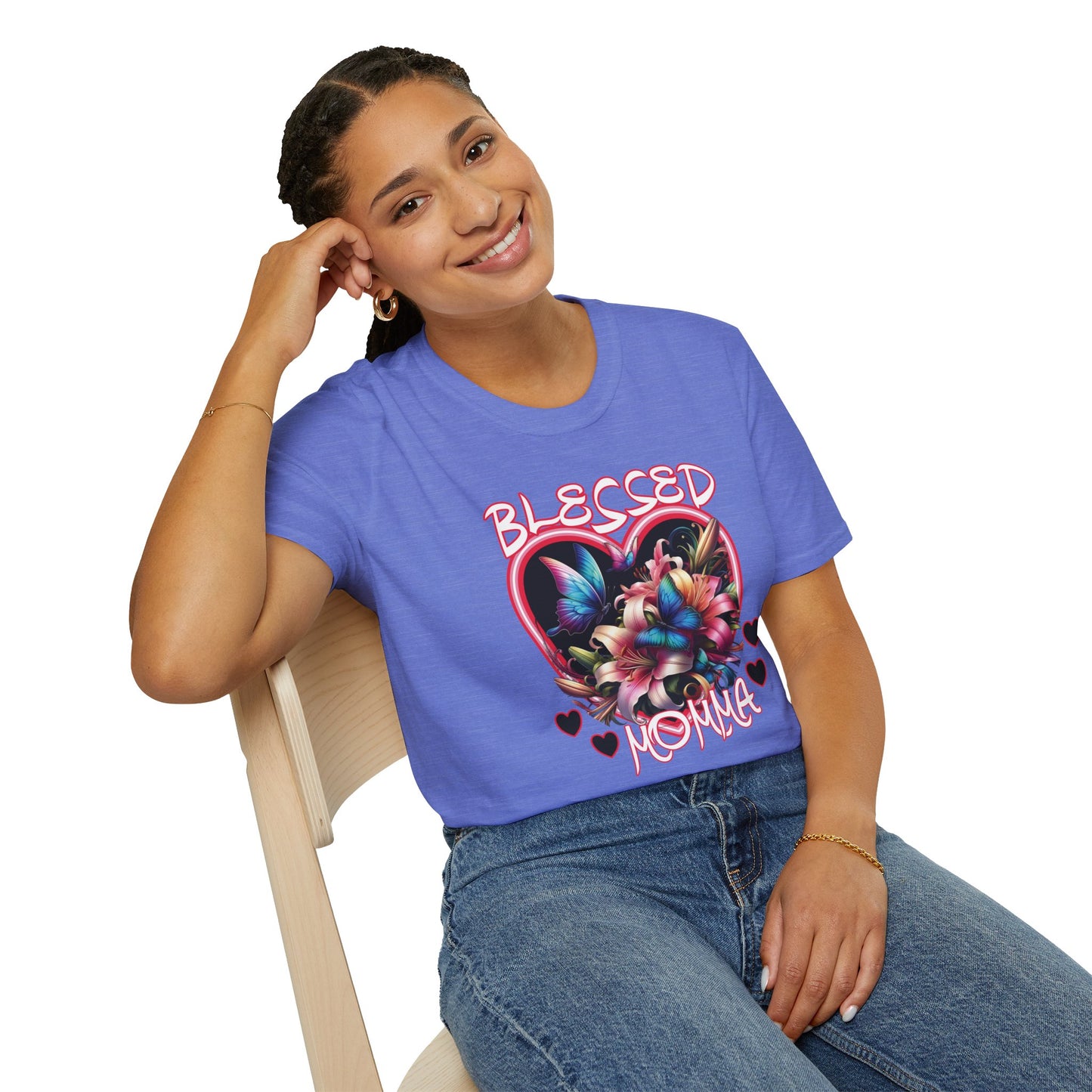 Blessed Momma Unisex Softstyle T-Shirt
