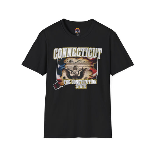 Connecticut The Constitution State Unisex Soft style T-Shirt